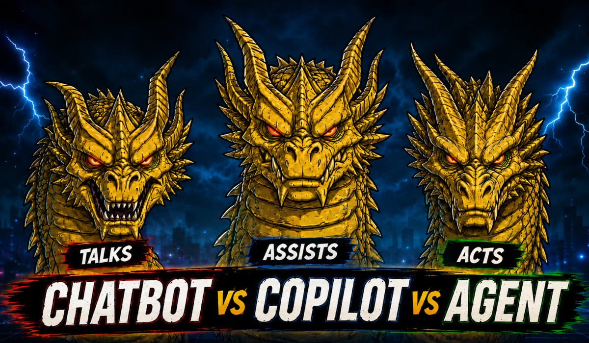 AI chatbots vs Copilot vs Agents : What are they?